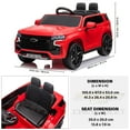 thumbnail image 3 of VOLTZ TOYS Chevrolet Tahoe 12V Kids Ride on Car with Remote Control, Licensed, 3 of 7