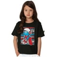 thumbnail image 4 of Urban Skateboard Streetwear Smurf Crewneck T Shirts Boy Girl Teen Brisco Brands L, 4 of 5