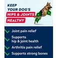 thumbnail image 3 of STRELLALAB Glucosamine Chews for Dogs - Hip and Joint Chews for Dogs with Chondroitin, MSM & Omega-3 Fish Oil - Dog Supplement for Joint Pain Relief - Bacon Flavor - 120 Count - made in USA, 3 of 8
