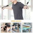 thumbnail image 5 of Evoland Resistance Exercise Bands, Workout Bands 150lbs, Indoor and Outdoor Bands with Door Anchor and Handles, Weights for Strength Training Equipment at Home, 5 of 8