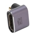 thumbnail image 2 of HD To Micro HD Adapter, Aluminum Alloy Micro HD To HD Converter Gold Plated  For Camera, 2 of 8
