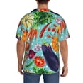 thumbnail image 3 of Kdxio Men'S Hawaiian Shirt For Men Short Sleeve Shirt Vegetable Summer Casual Holiday Beach Button Down T-Shirts, 3 of 5