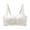 White, variant on BAOQIN Womens Lift Push Up Bra Full Coverage Wireless Soft Bralettes No Underwire Comfortable T-shirt Bras Seamless Bra with Adjustable Straps