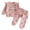 Pink, variant on Duqingm Newborn Toddler Baby Girl Fall Winter Outfits Cute Bow Print Sweatshirts Tops Pants Clothing Sets,12-18 Months