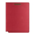 thumbnail image 5 of Nature Saver Recycled End Tab Classification Folders Letter - 8 1/2" x 11" Sheet Size - End Tab Location - 2 Divider(s) - 25 pt. Folder Thickness - Bright Red - Recycled - 10 / Box, 5 of 7