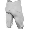 thumbnail image 2 of CHAMPRO Terminator 2 Integrated Football Game Pants, Adult Medium, Silver, 2 of 7