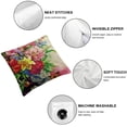 thumbnail image 4 of SHANXI Pillow Covers Decorative Pillow Covers Flower Pillow Cases Modern Linen Cushion Cover for Sofa 22x22in, 4 of 5