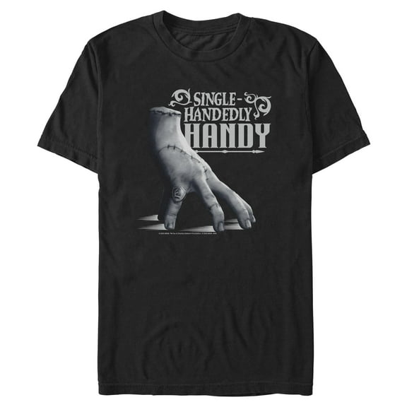 Mens Wednesday Thing Single-Handedly Handy T Shirt