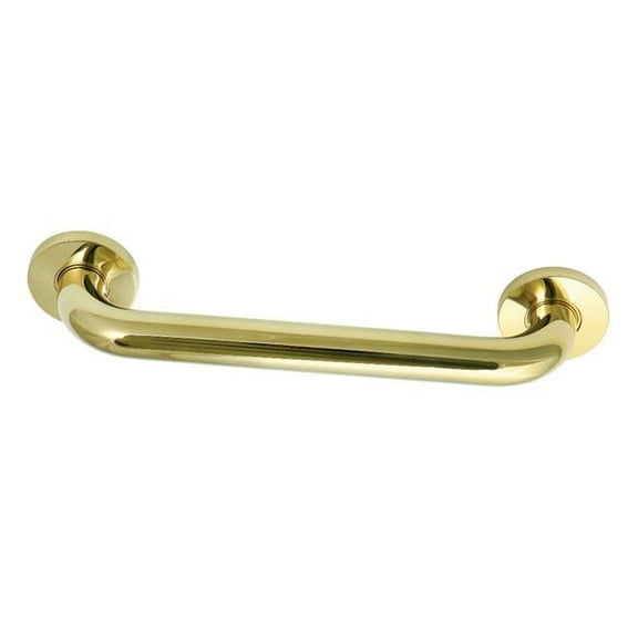 Silver Sage 12 x 1.25 in. OD ADA Grab Bar, Polished Brass