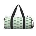 thumbnail image 2 of Easygdp Cute Crocodile Travel Bag, Camping, Weekend, Carry On Overnight Duffel Bag with Shoulder Strap, 2 of 8