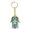 Blue, variant on Jewish Mazal Living Good Luck Multicolor Hamsa Hand - Small Key Chain