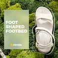 thumbnail image 2 of FitVille Women's Wide Arch Support Sandals Adjustable Ankle Strap Flat Sandals For Women, 2 of 6