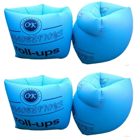 Inflatable Arm Swimming Floats Bands Floatation Water Wings Swimming ...