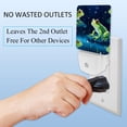 thumbnail image 3 of Star Frog LED Square Night Light - Compact and Energy Efficient Illumination for Bedrooms and Bathrooms - Plug-in Wall Lamp with Auto Sensor, 3 of 6