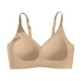 thumbnail image 5 of Seamless Jelly Gel Wireless Bra for Women, Soft Support T-Shirt Bra with Adjustable Straps, Everyday Comfort, 5 of 7