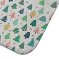 thumbnail image 3 of Gray Christmas Tree Pattern Dish Drying Mat for Kitchen 1 Pack, Ultra Absorbent Microfiber Dishes Drainer Mats,18x24in(46x61cm), 3 of 4