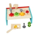 thumbnail image 2 of Wooden Tool Workbench Set Mini Wooden Work Bench for Kids for Birthday Gifts, 2 of 9