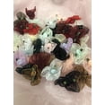 thumbnail image 3 of Charmed Handmade 50 pcs 1 1/2" Organza Flowers w/ Satin rose in the Middle Appliques Craft, 3 of 3