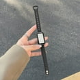 thumbnail image 5 of Minimalist Double Buckle PU Material Strap For Smart Bracelets Original Design Card Clasp Wristband, 5 of 5