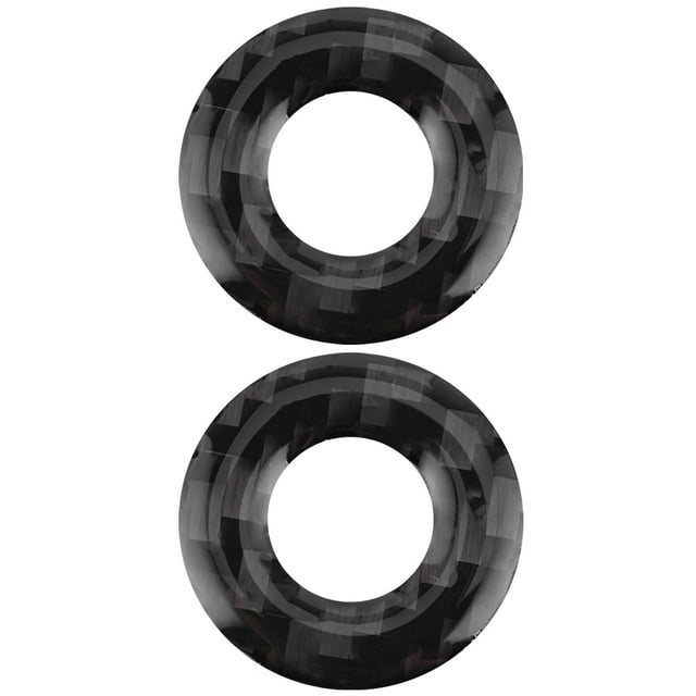 Pernos de cerradura de puerta Spptty para Dodge Challenger 2008-2014 fibra de carbono