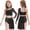 Black, variant on Girls Lyrical Costume Two Pieces Dance Outfit Ballet Gymnastics Leotard Sequin Dancewear Black 6