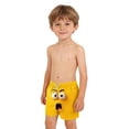 thumbnail image 4 of Pantalones cortos de bolsillo para niños con cordón elástico estampado casual traje de baño pantalones de cinco puntos, 4 of 8