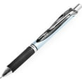 thumbnail image 4 of Pentel Energel BLN75 Retractable Gel Ink Rollerball Pen - 0.5mm - 54% Recycled - Black, Blue, Violet - Pack of 6 in Pillow Packaging, 4 of 5