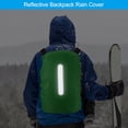 thumbnail image 4 of Waterproof Backpack Rain Cover, Non-Slip Cover with Vertical Reflective Strap Stay Dry for Hiking, Camping, Hunting, 4 of 5