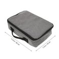 thumbnail image 5 of CIMAXIC Portable Photo Printer Carrying Case Storage Bag Handbag Compatible for CP1300,11.81"X7.48"X3.54", 5 of 5