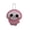 Pink2, variant on Pink Embroidery Skeleton Mini Plush Pendant, Soft Fluffy Ghost Baby Stuffed Keychain, Halloween Backpack Ornament, Trick or Treat Goodie Bag Fillers