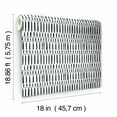 thumbnail image 5 of Better Homes & Gardens Peel & Stick Wallpaper, Organic Stripe, Black and White, 5 of 8