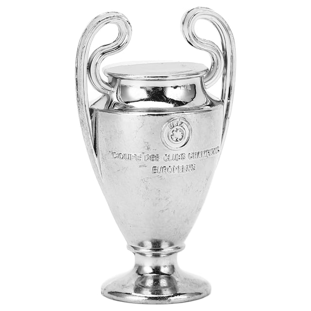 Mini Adorno De Trofeo De Campeones De La Copa De La Liga De Campeones De Metal para Fanáticos Estantería para El Hogar S
