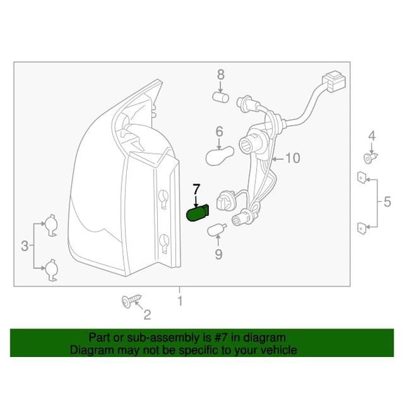 GM 15829331 Bulb-Frt T/Sig Lp