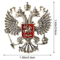 thumbnail image 3 of Jiibva Vintage Double-Headed Eagle Brooch Enamel Pin for Women Men Lapel Scarf Hat Bag Badge, 3 of 7