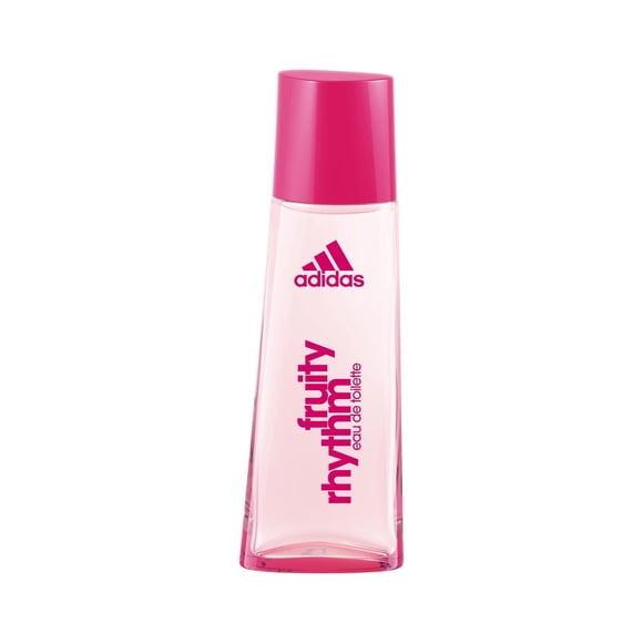 adidas Eau de toilette Fruity Rhythm pour femme, Parfum floral et fruité, Notes de tête : framboise et cassis, 50ml