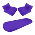 thumbnail image 2 of HOARBOEG 5 Sets Car Front Seat Cushion Soft Warm Faux Rabbit Winter Auto Seat Cover Plush Vehicle Seat Protector Pad With Non-Slip Backing Car Accessories, 2 of 5