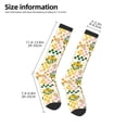 thumbnail image 2 of Naloa Fruit Thigh High Socks Extra Long Stretchy Sock Women Over Knee High Opaque Stocking Daily Wear, 2 of 6