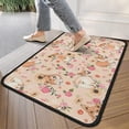 thumbnail image 4 of Corgi Dog and Flower Florals Door Rugs,Washable Non Slip Door Mats Indoor,Decorative Door Mats,Entry Mat Indoor for Entrance,Bedroom,Kitchen,Bathroom,30"x17", 4 of 6