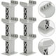 thumbnail image 2 of 6 piezas de juguetes para muelles de puente de tren para niños, elevadores de soporte para puente de tren, accesorios para vías de tren, 2 of 5