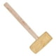 thumbnail image 2 of Martillo de madera, mazo de madera para marroquinería, mazo de carpintería, herramienta multiusos para trabajar la madera, 2 of 8