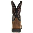 thumbnail image 4 of Justin Men's Stampede Rush Western Work Boot Composite Toe Brown 7.5 D(M) US, 4 of 5