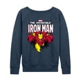 thumbnail image 2 of Marvel Iron Man - Invincible Oversized - Women's French Terry Pullover Sweatshirt, 2 of 5
