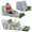 Gray Football, variant on LinkRomat 2-in-1 Convertible Kids Sofa – Foldable Lounger & Chair, Ultra-Lightweight Foam Couch for Nursery, Playroom & On-the-Go Fun, 47.83" Long