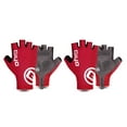 thumbnail image 1 of Guantes de ciclismo Wosthever 1 par Rojo L multiusos, 1 of 6