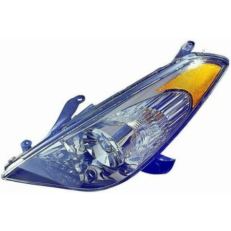 New Left Headlight Lamp - 2004-2006 Toyota Solara New Left Driver Side Halogen Headlight TO2502152