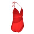 thumbnail image 3 of Women's G-III 4Her by Carl Banks Red St. Louis Cardinals Full Count One-Piece Swimsuit, 3 of 3