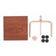 thumbnail image 2 of Table Napkin Holder Rustproof Water Resistant Antislip Flat Napkin Dispenser for Table Kitchen Cafe Hotel Restaurant, 2 of 5