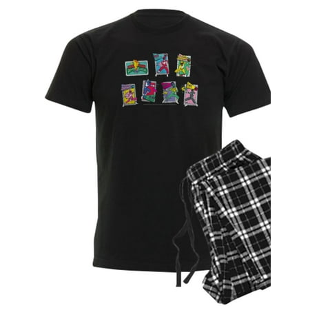 

CafePress - Power Rangers Group Shots - Men s Dark Pajamas