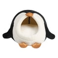 thumbnail image 5 of Cómodo nido de cama de conejo para tienda de mascotas, cama semicerrada para dormir, invierno S Jinwen Cama para gatos, 5 of 5