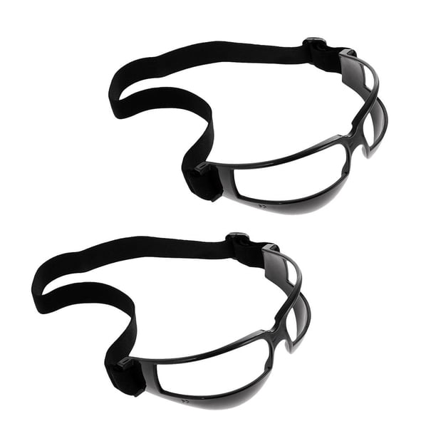 2 Piezas de Gafas Deportiva Accesorio de Entrenamiento para Deportista Lentillas Balacera Ajustable de Color Negro Macarena none